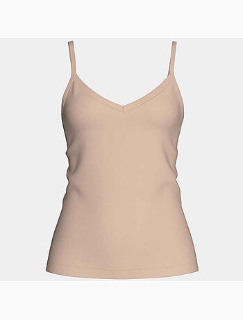 Canotta donna in lyocell con scollo a v | Impetus