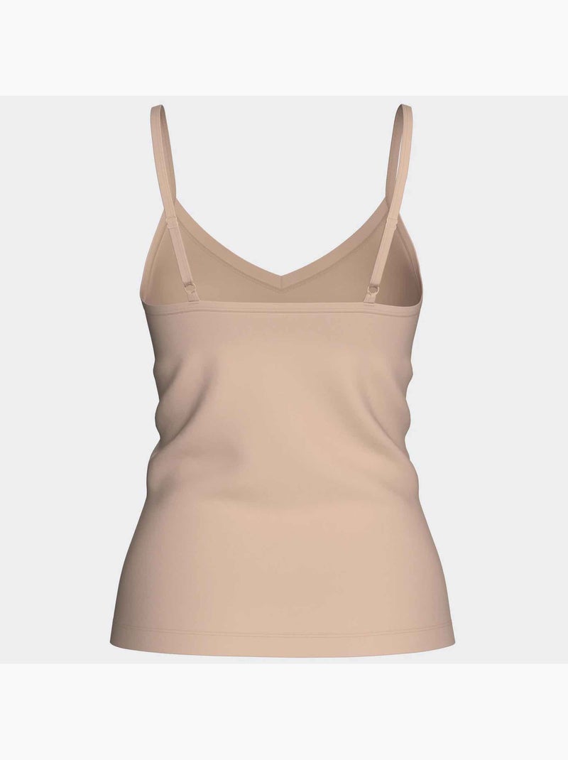 Canotta donna in lyocell con scollo a v | impetus | impetus Beige - Kiabi