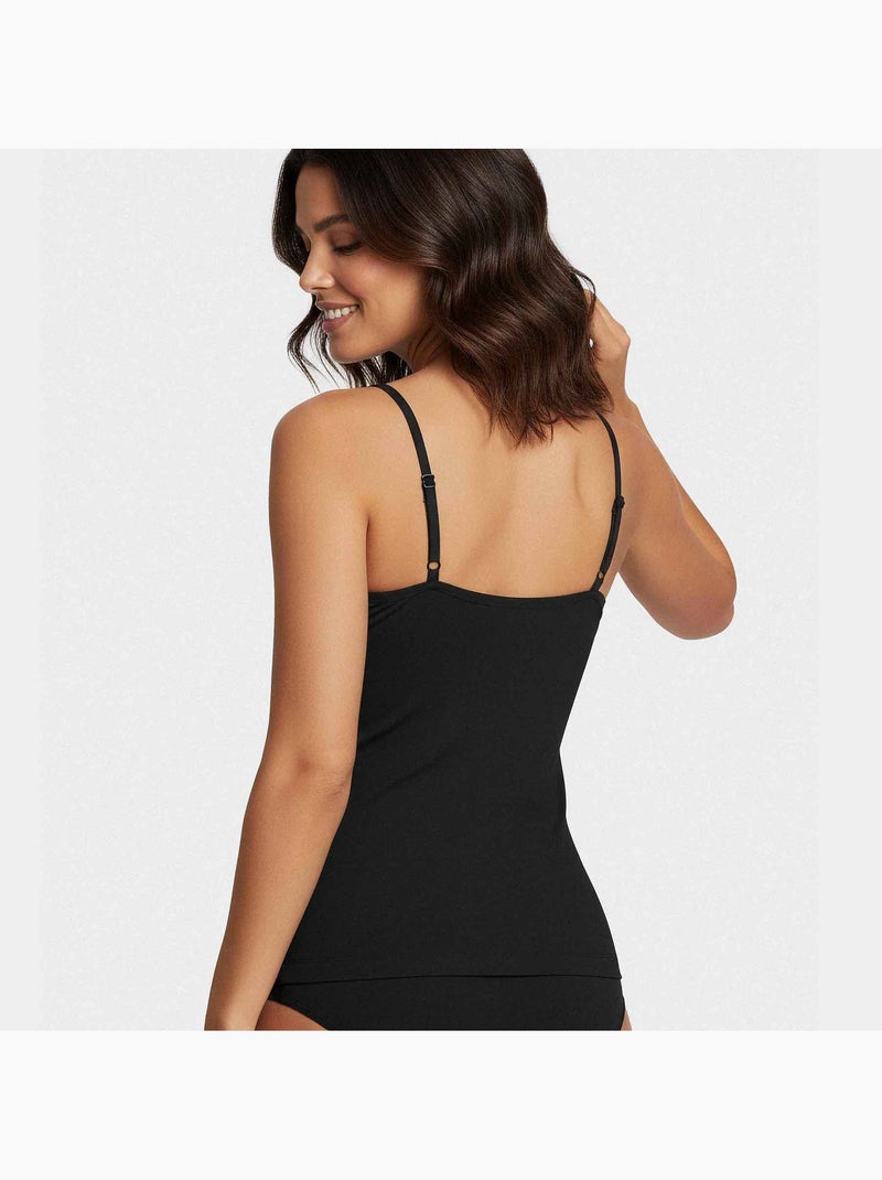 Canotta donna in lyocell con scollo a v | Impetus Rosa antico - Kiabi