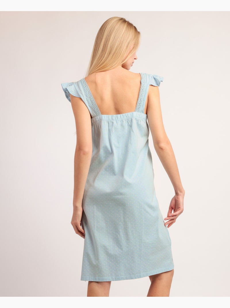 Canotta Dream Dots da donna ADMAS CLASSIC Blu cielo - Kiabi