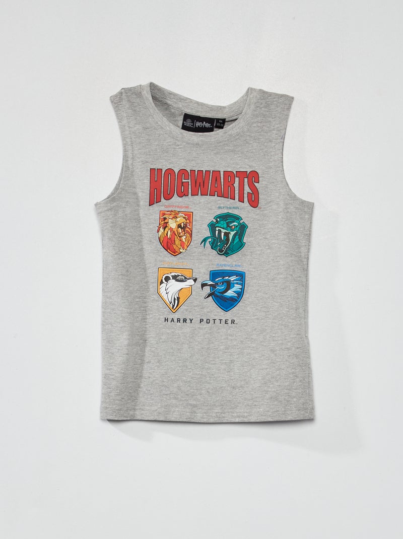 Canotta 'Hogwarts' 'Harry Potter' grigio - Kiabi