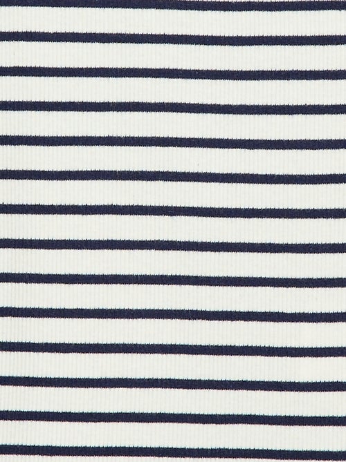 Canotta in costina di cotone all-over - Kiabi