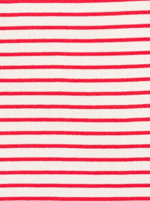 Canotta in costina di cotone all-over - Kiabi