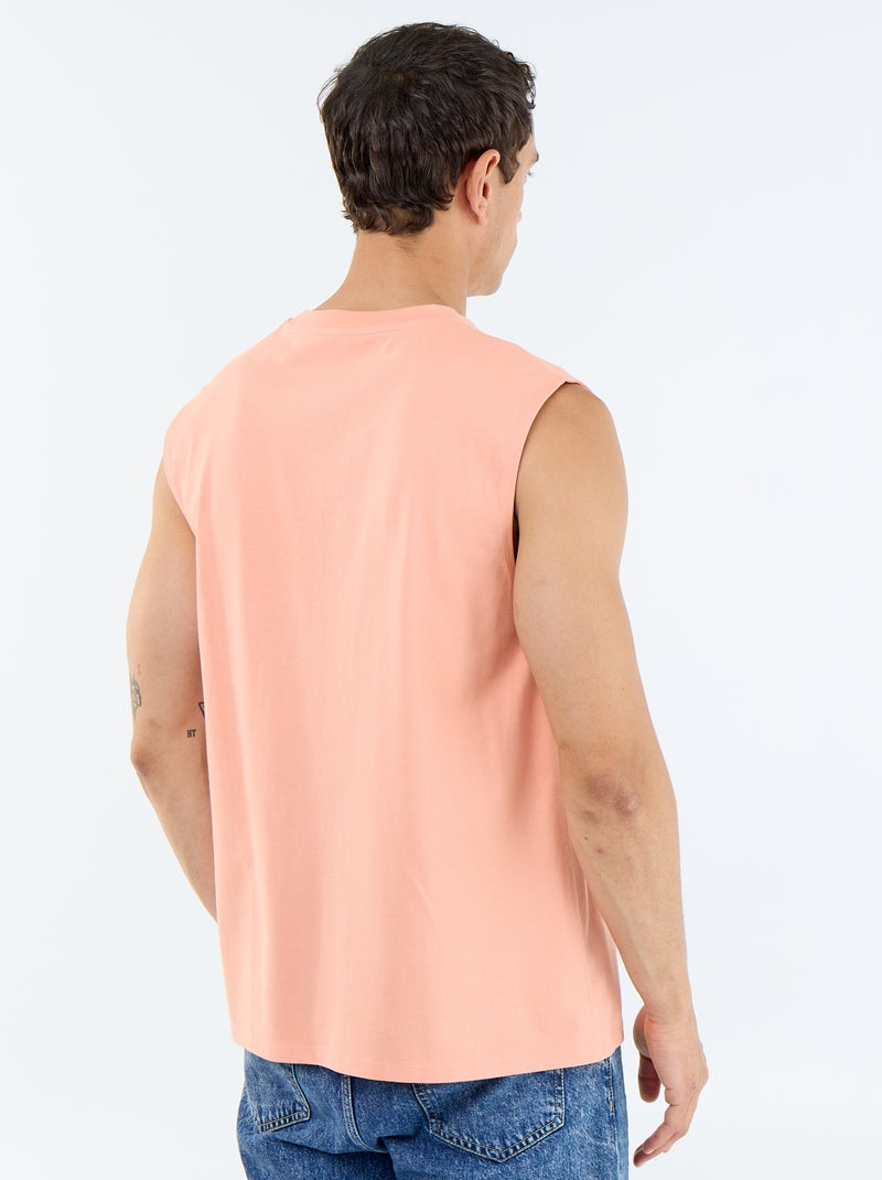 Canotta in cotone Arancione - Kiabi