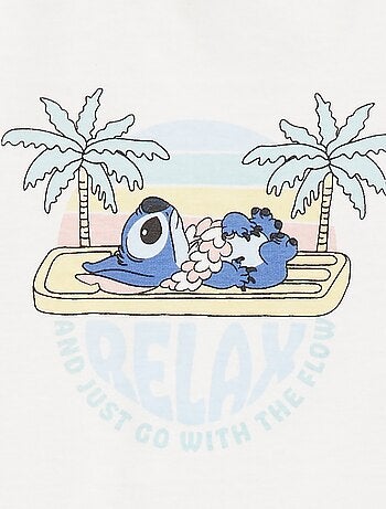 Canotta in cotone con stampa 'Disney'