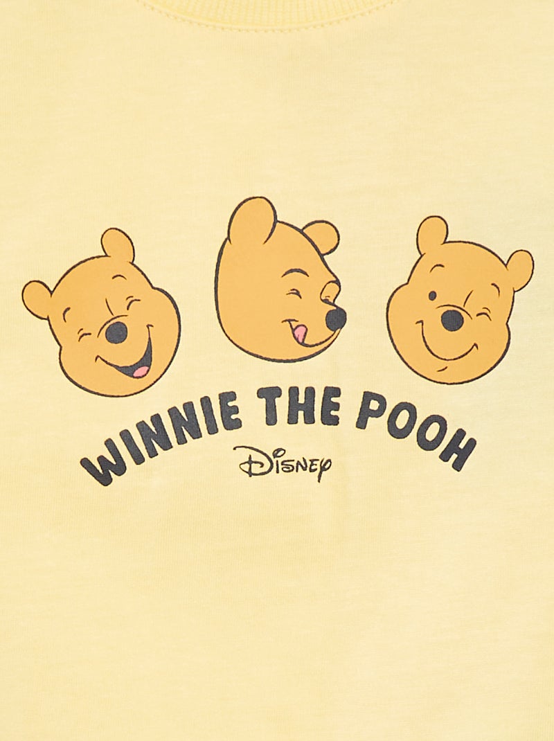 Canotta in cotone con stampa 'Disney' GIALLO - Kiabi