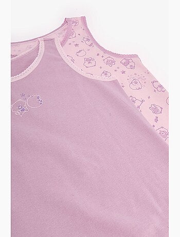 Canotta in cotone cute party bambina penti