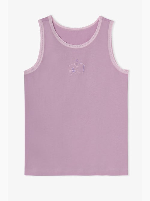 Canotta in cotone cute party bambina penti - Kiabi Canotta in cotone cute party bambina penti - Kiabi