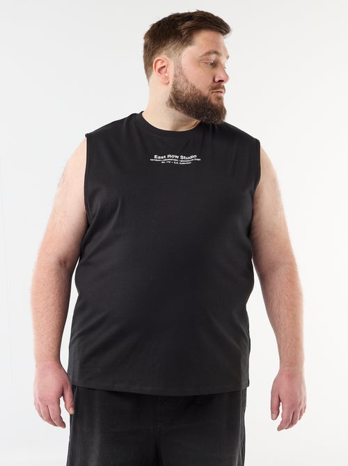 Canotta in cotone stampata - Kiabi