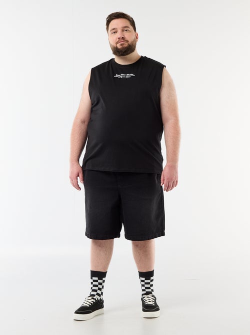 Canotta in cotone stampata - Kiabi