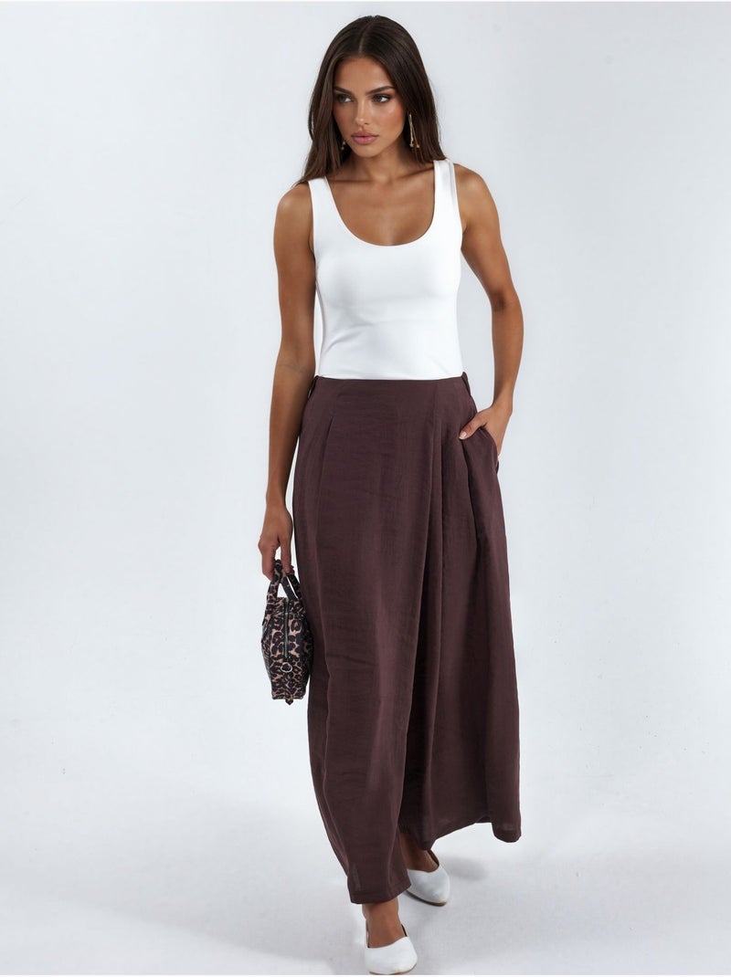 Canotta in maglia con scollo a u busem Bianco - Kiabi