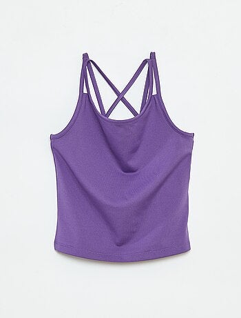 Canotta in maglia stretch