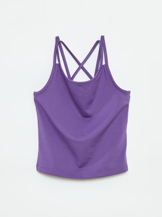 Canotta in maglia stretch
