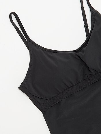 Canotta in microfibra con reggiseno integrato