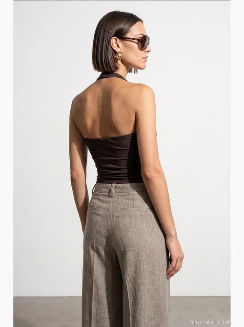 Canotta in nylon ed elastan dilvin - Kiabi
