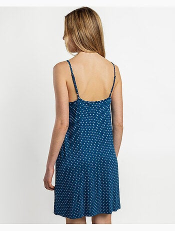 Canotta in pizzo a pois da donna ADMAS CLASSIC