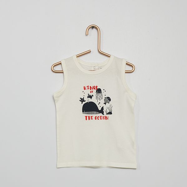 Sleeveless Canottiere Bimbo Kiabi Kiabi Canottiere Bimbo