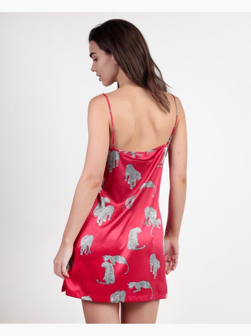 Canotta in raso ADMAS LUXURY Jungle Fever per donna - Kiabi Canotta in raso ADMAS LUXURY Jungle Fever per donna - Kiabi