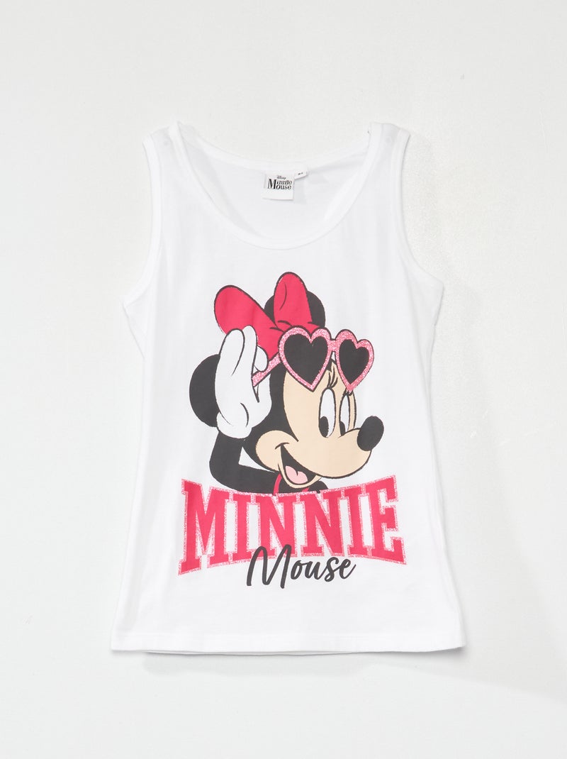 Canotta 'Minnie' 'Disney' bianco - Kiabi