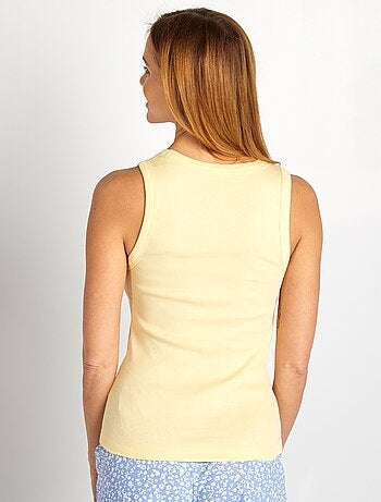 Canotta nightwear a coste