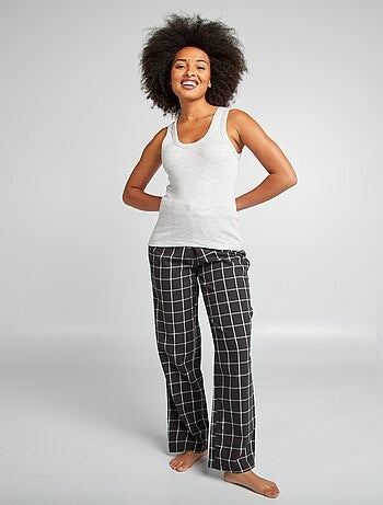 Canotta nightwear a coste