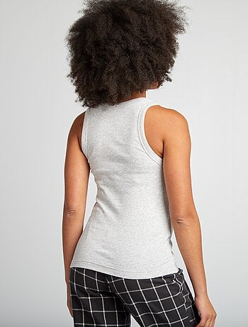 Canotta nightwear a coste