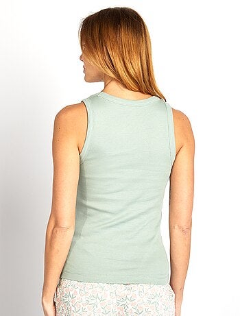 Canotta nightwear a coste