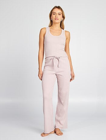 Canotta nightwear a coste