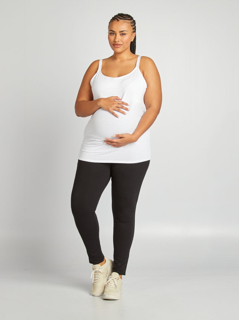 Canotta per l'allattamento bianco - Kiabi