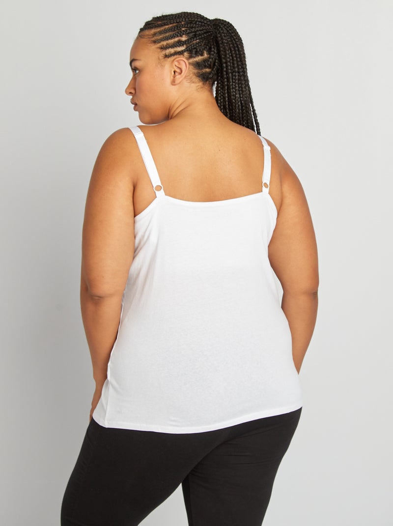 Canotta per l'allattamento bianco - Kiabi