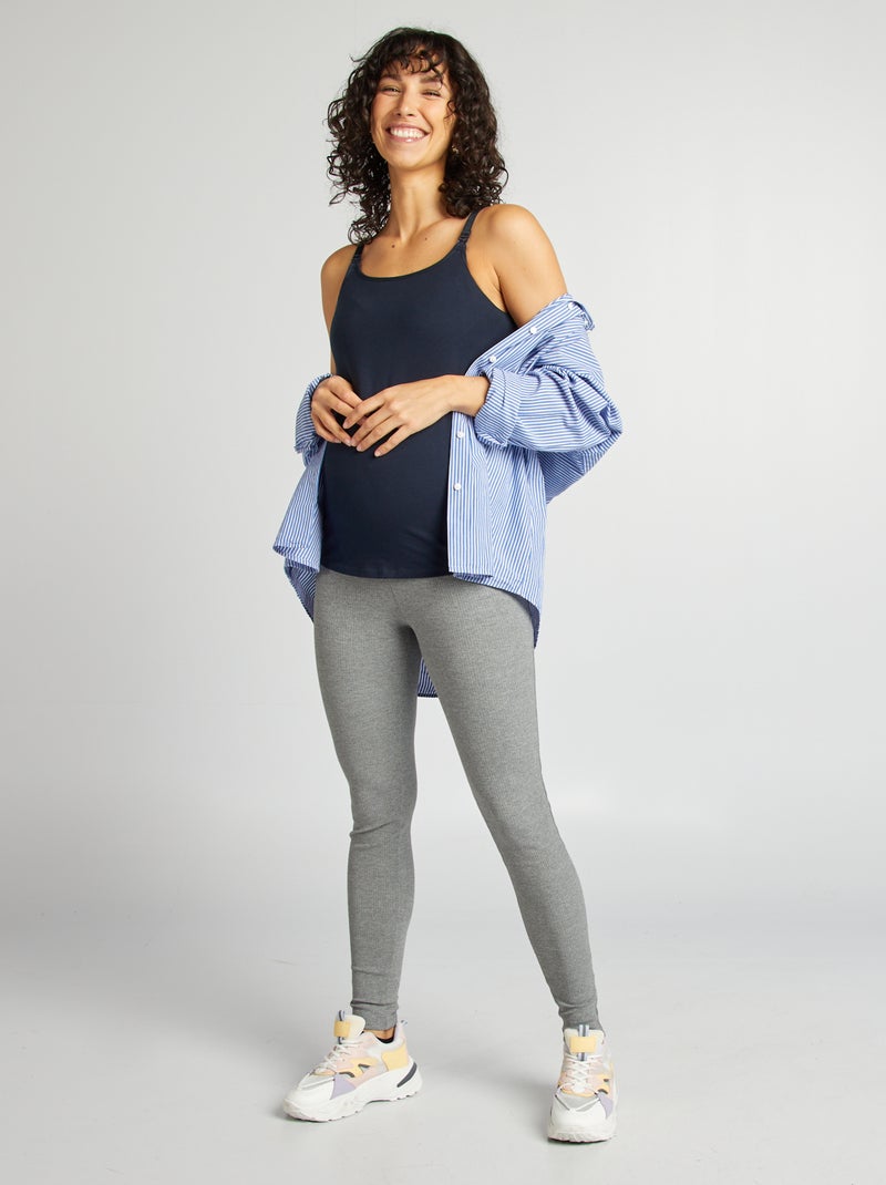 Canotta per l'allattamento BLU - Kiabi