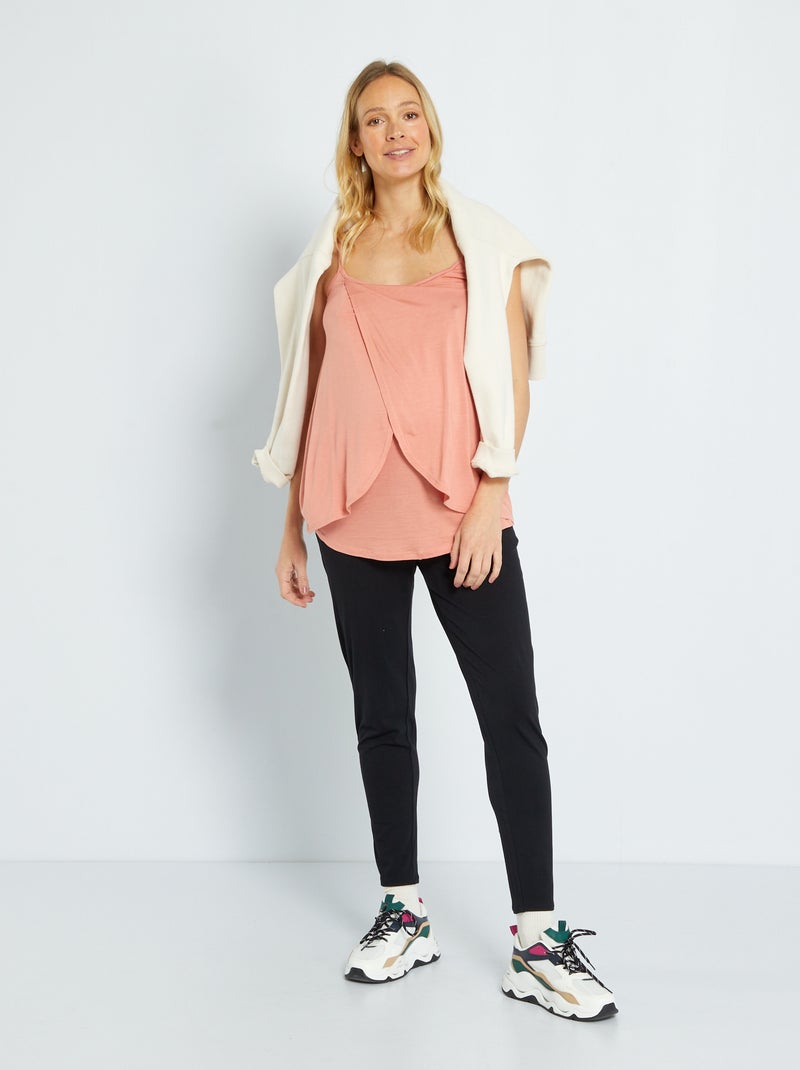 Canotta Per Allattamento Medela – Bianco – Taglia L – Con Reggiseno Integrato E Clip - 4