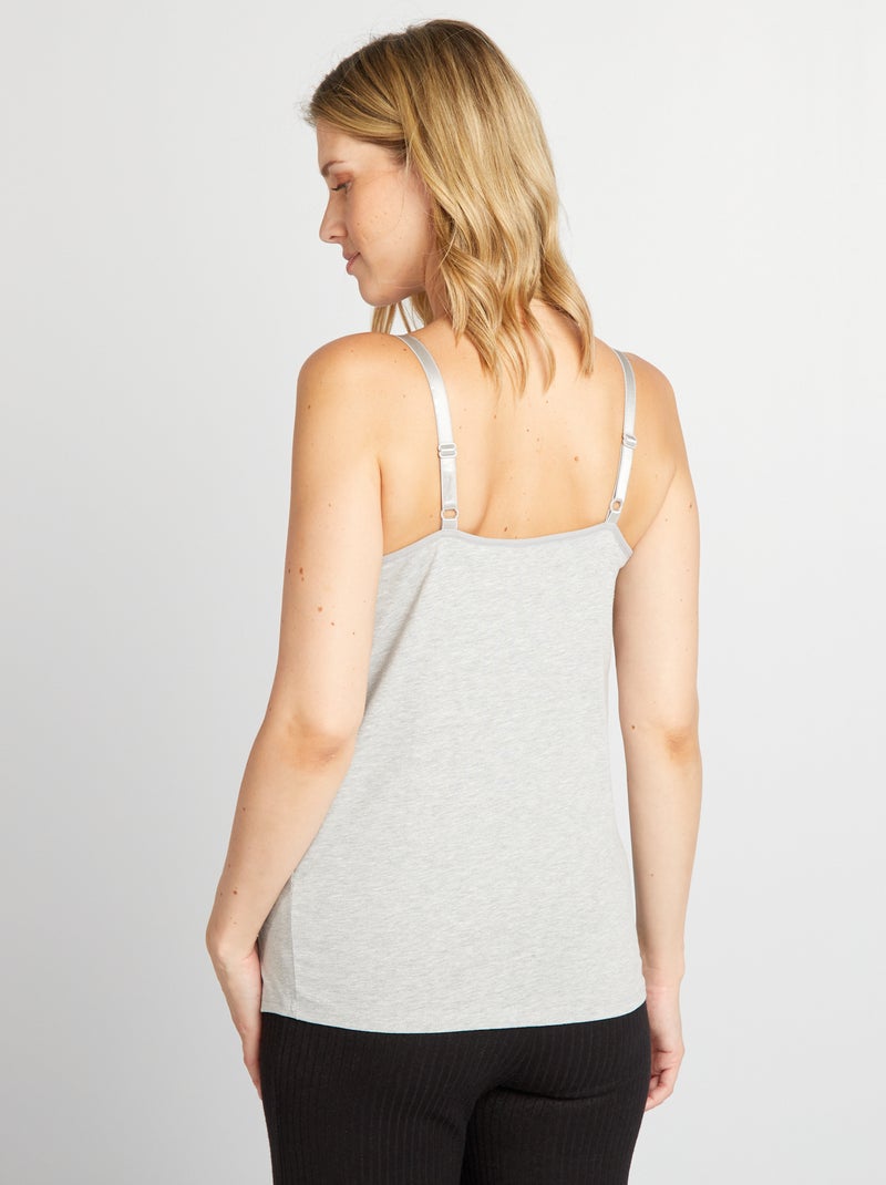 Canotta per l'allattamento GRIGIO - Kiabi