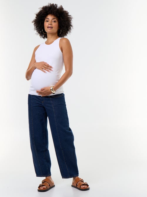 Canotta premaman con scollo all'americana - Kiabi Canotta premaman con scollo all'americana - Kiabi