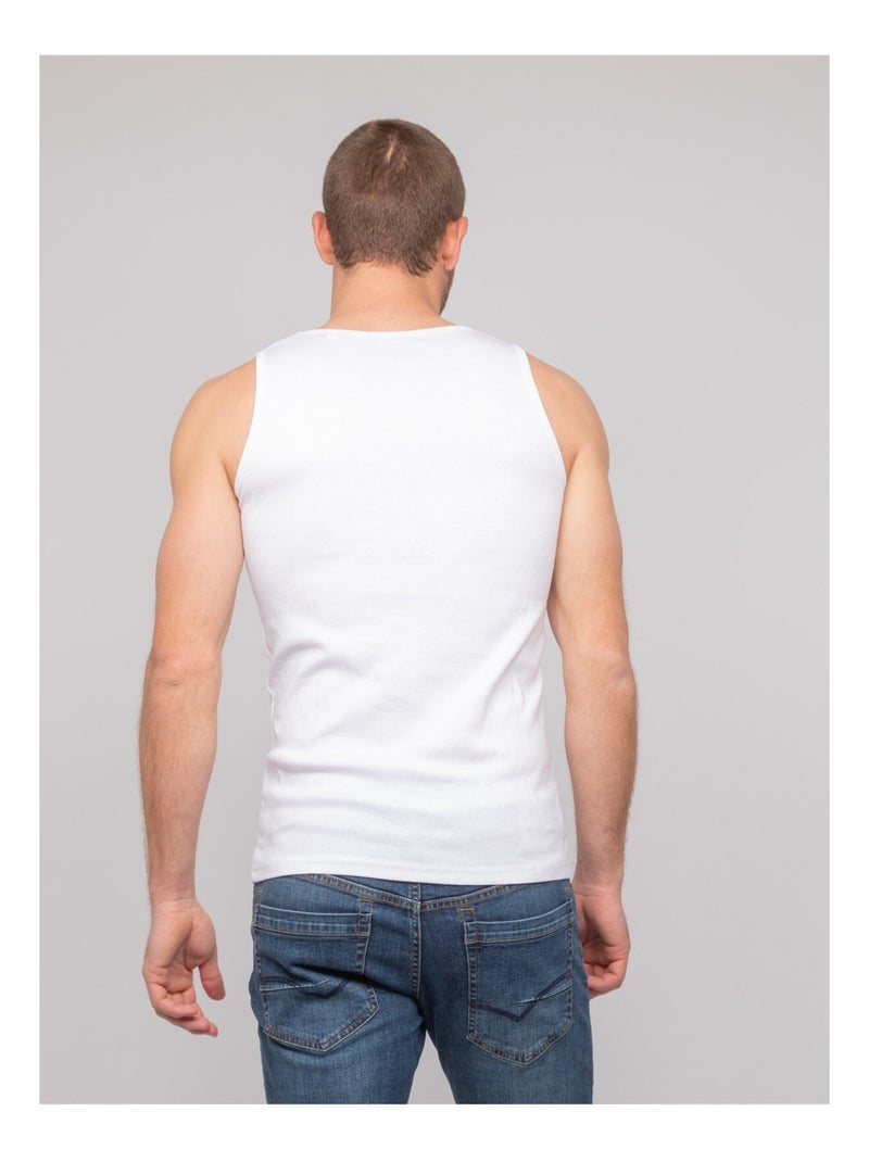 Canotta puro cotone WILL III Bianco - Kiabi