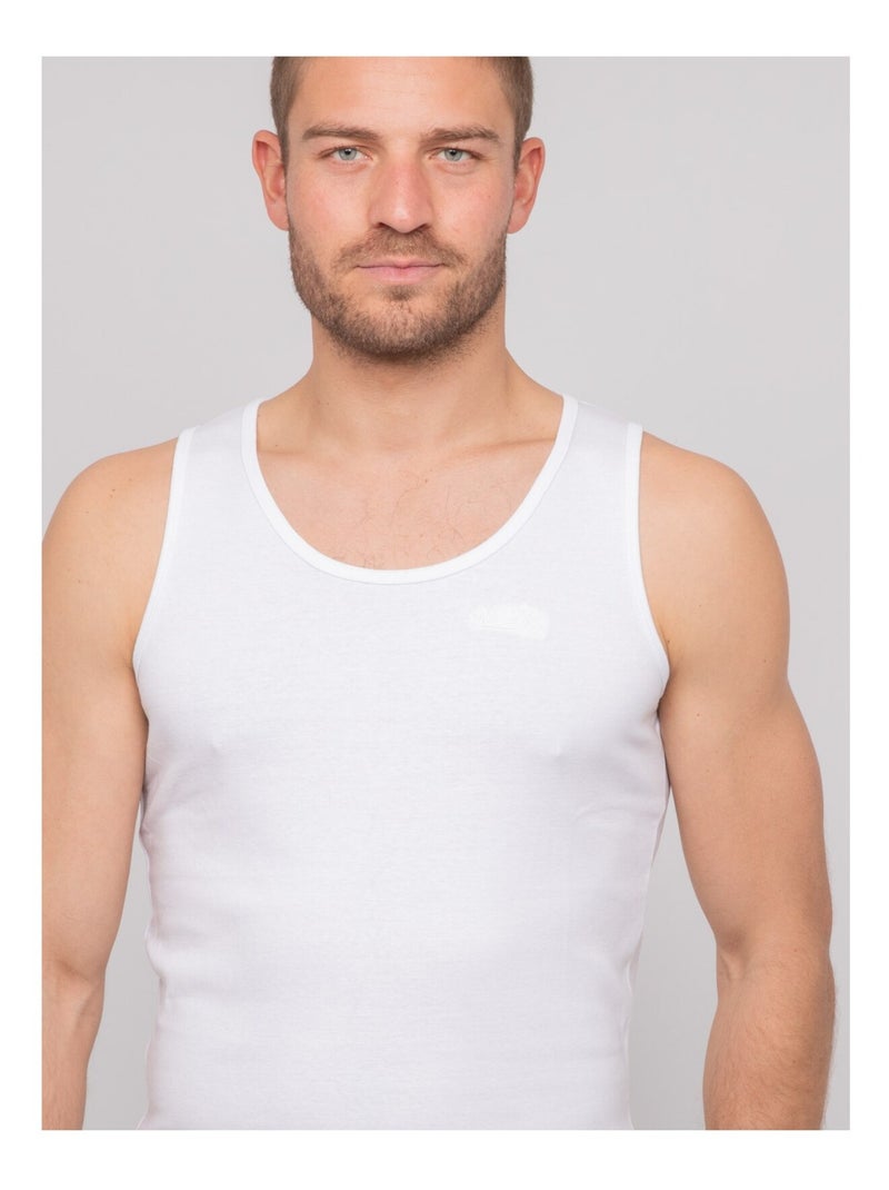 Canotta puro cotone WILL III Bianco - Kiabi
