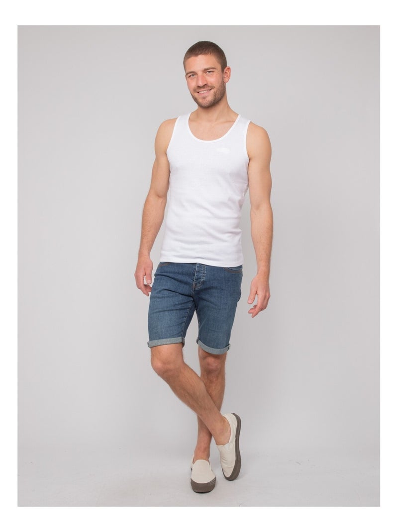 Canotta puro cotone WILL III Bianco - Kiabi