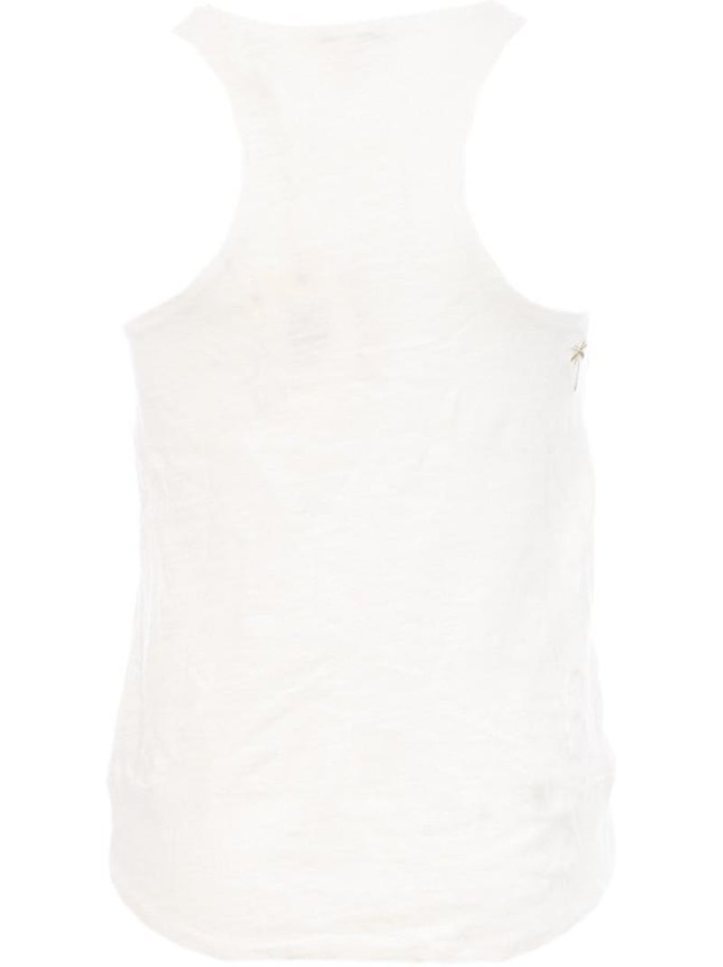 Canotta Ragazza Teddy Smith Bianco - Kiabi