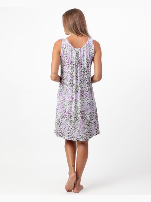 Canotta rosa senza maniche con stampa animalier da donna ADMAS GARDEN - Kiabi Canotta rosa senza maniche con stampa animalier da donna ADMAS GARDEN - Kiabi