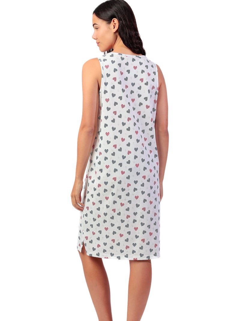 Canotta senza maniche ADMAS Ocean Lover da donna Ecru - Kiabi