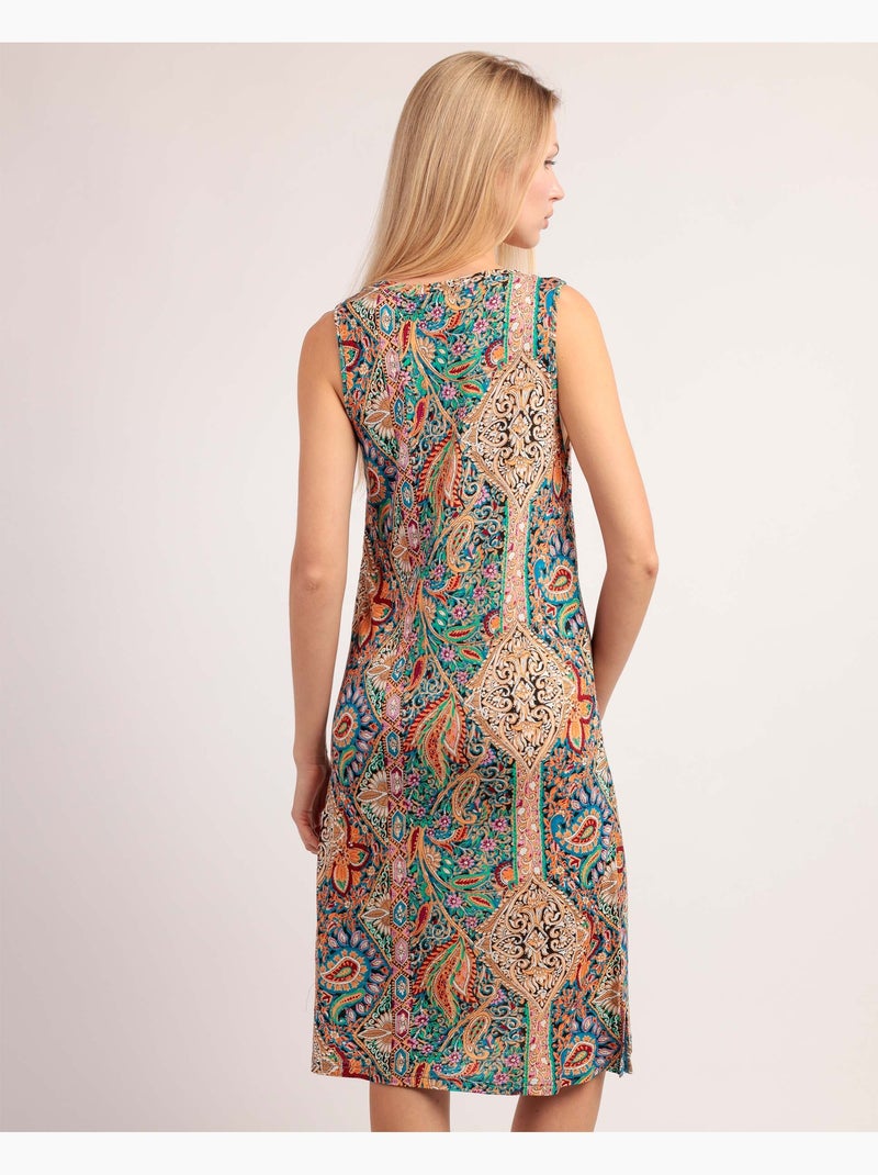 Canotta senza maniche da donna ADMAS GARDEN Garden Border Multicolore - Kiabi