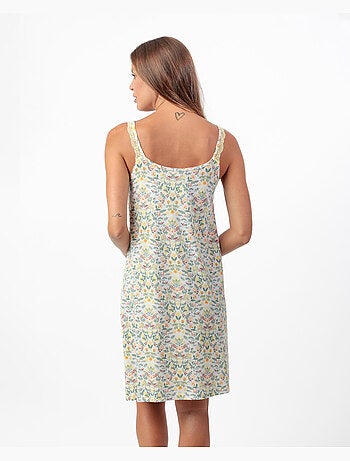 Canotta senza maniche da donna ADMAS GARDEN Yellow Garden
