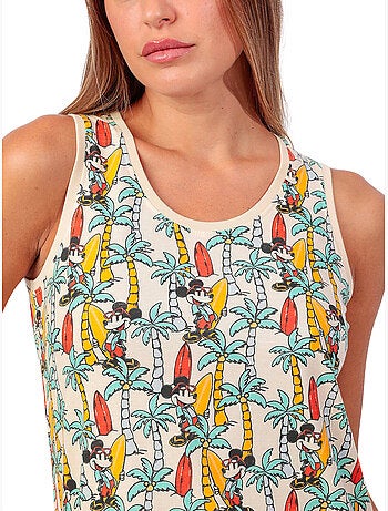 Canotta senza maniche da donna DISNEY Surf S Up
