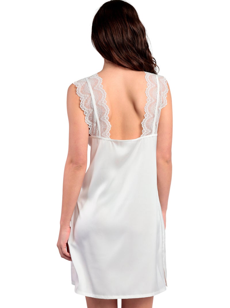 Canotta senza maniche da sposa ADMAS CLASSIC da donna Bianco - Kiabi