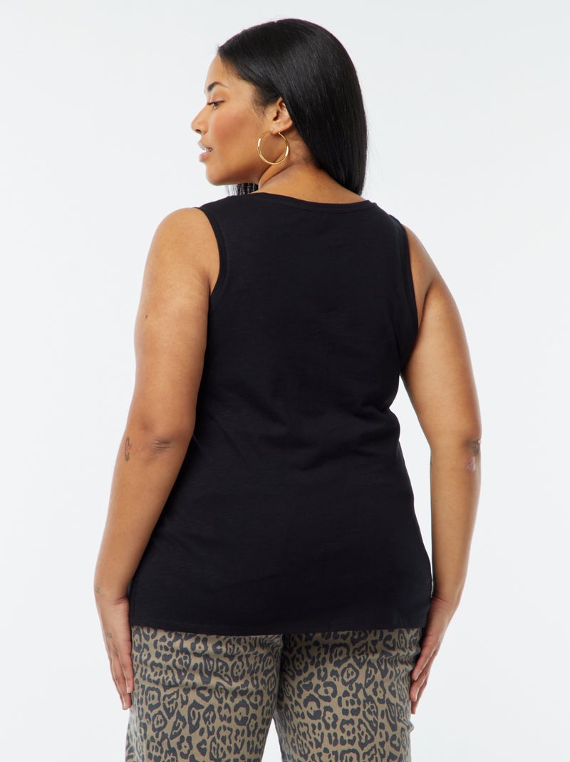 Canotta Uomo Palestra In Lino - Slim Fit Senza Maniche Per Fitness E Bodybuilding - Foto 5