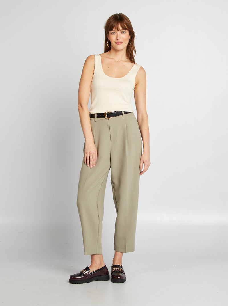 Tanmolo Canotta Donna Senza Maniche, Morbida E Traspirante, Con Ricamo Traforato, Girocollo, Taglie S-2XL, Per Estate E Spiaggia - 3