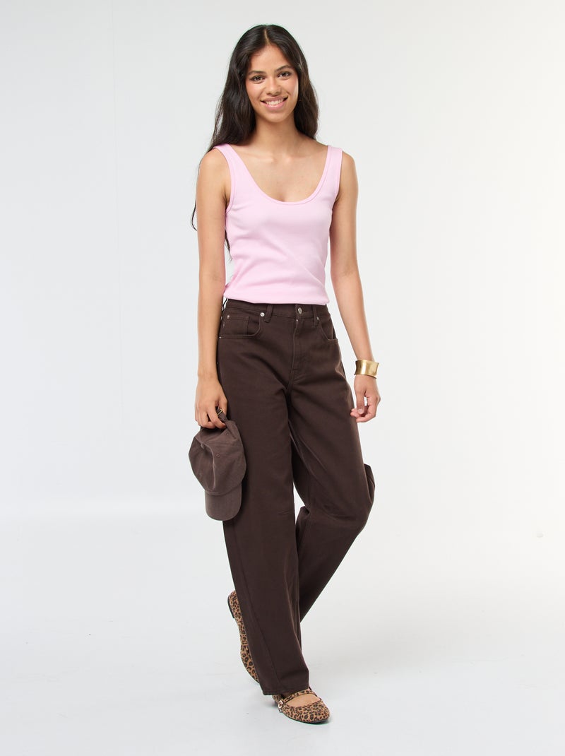 Canotta senza maniche Rosa - Kiabi