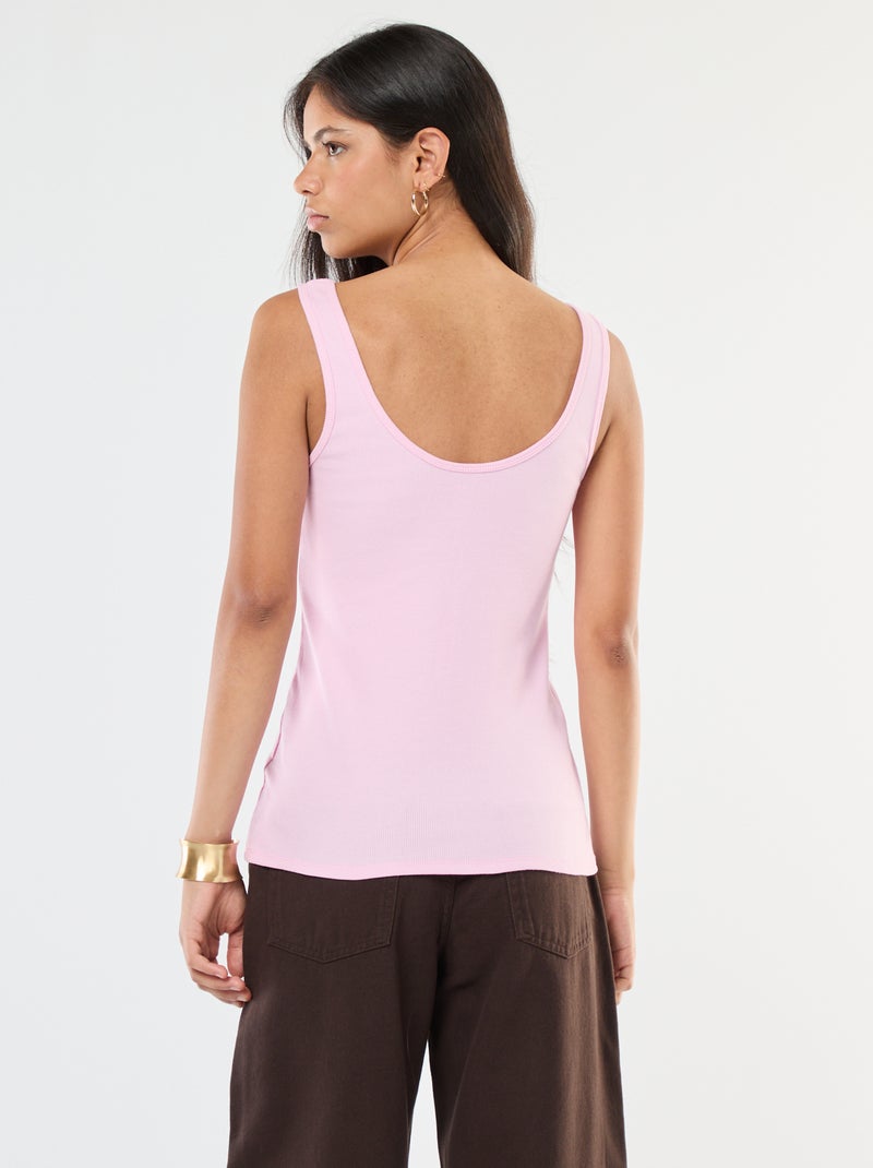 Canotta senza maniche Rosa - Kiabi