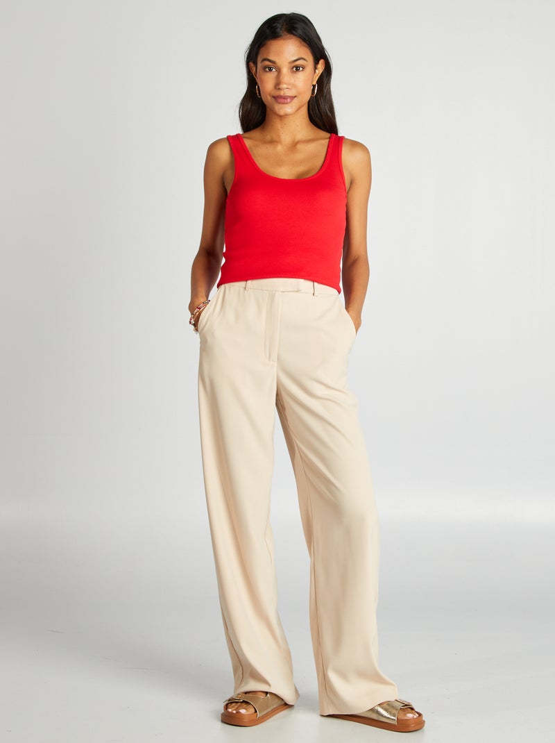 Canotta senza maniche ROSSO - Kiabi