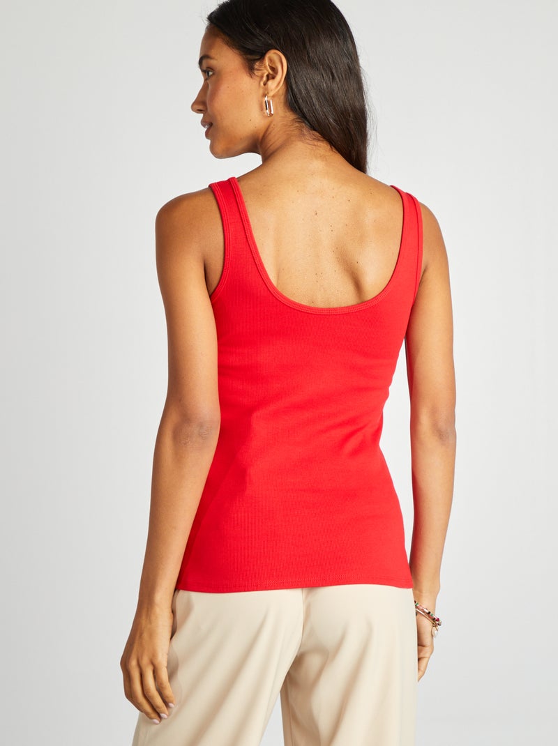 Canotta senza maniche ROSSO - Kiabi